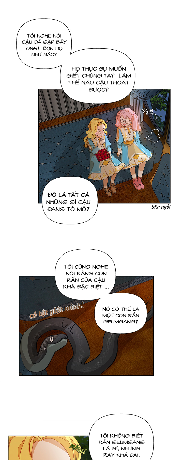 nhà nguyên tố tóc vàng chapter 18 30