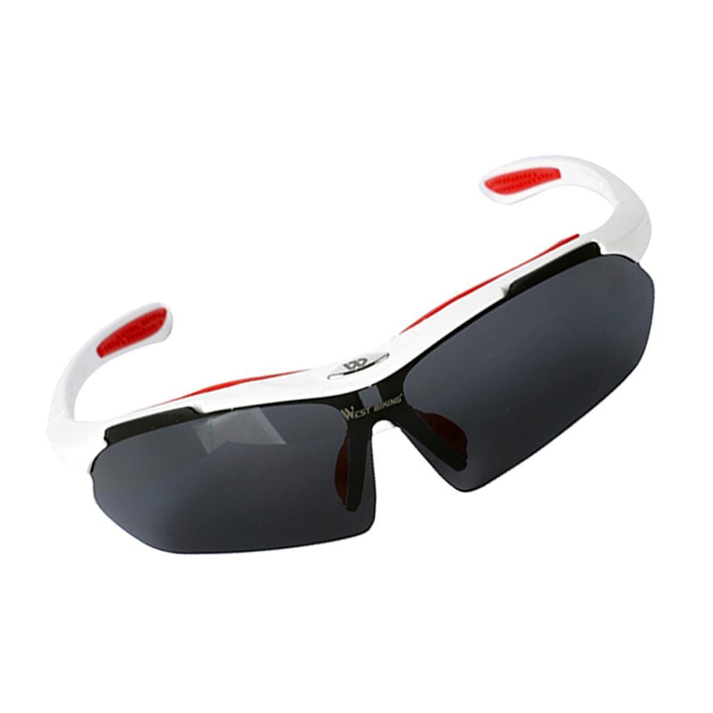 Cycling Glasses Sports Fishing UV400 Sunglasses Goggles with Case