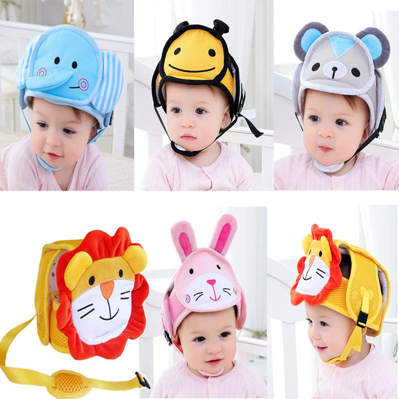 Cho Bé Chống Rơi Nắp Bảo Vệ Cho Bé Tập Đi Cho Người Đi Bộ Chống Va Chạm Mũ Vỡ Chịu Nón An Toàn Trẻ Em Mũ Bảo Hiểm mũ Đội Đầu