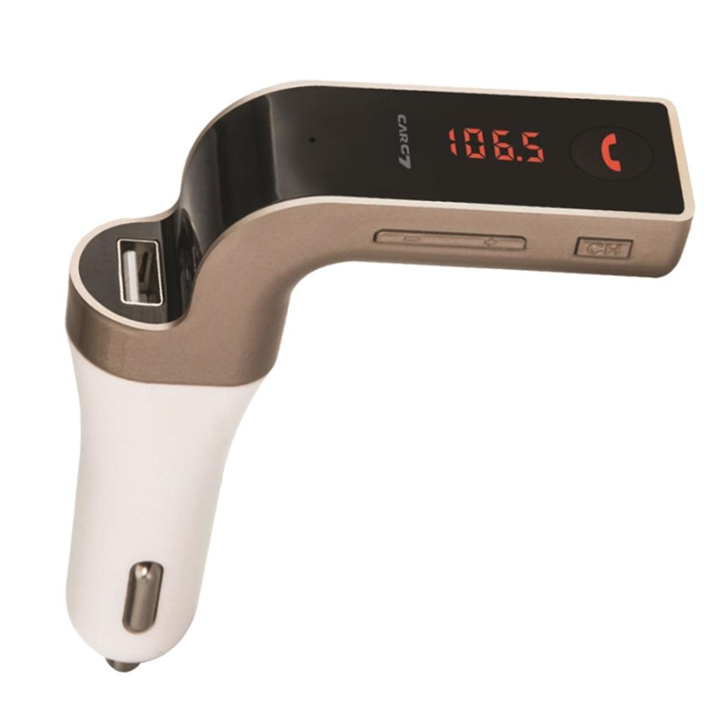Car G7 Bluetooth FM Transmitter  Wireless Hands Free Modulator