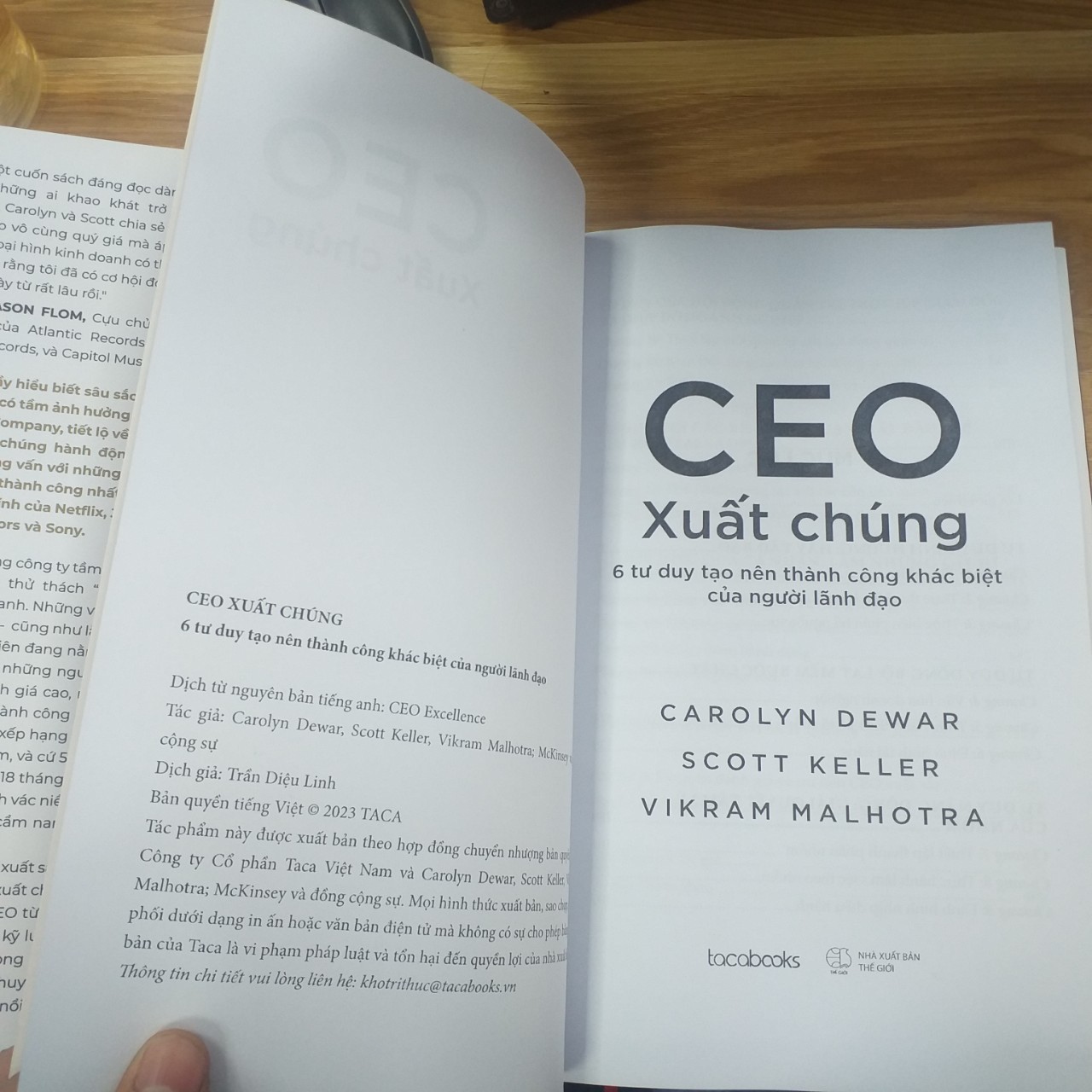 Sách CEO Xuất Chúng