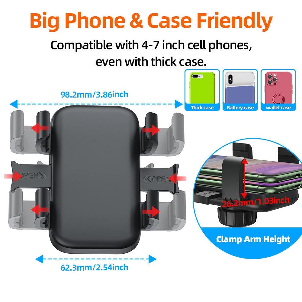 Giá Đỡ Điện Thoại Gắn Tay Lái Xe Máy/Xe Đạp Tiện Dụng