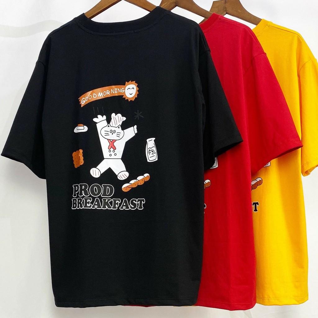 Áo Thun tay lỡ Unisex  Freesize từ 40-70kg