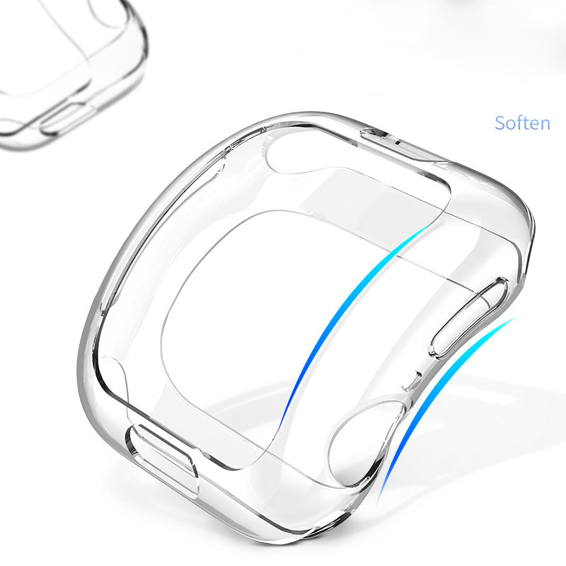 Ốp Case Bảo Vệ TPU Trong Suốt Hoco Cho Apple Watch Series 4/ 5/ 6/ SE Size 40/44mm_ Hàng Nhập Khẩu