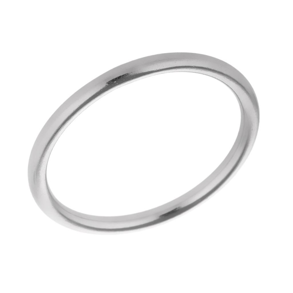 2 Welded Stainless Steel O Round Rings Circle Craft Webbing Boat 1 Inch