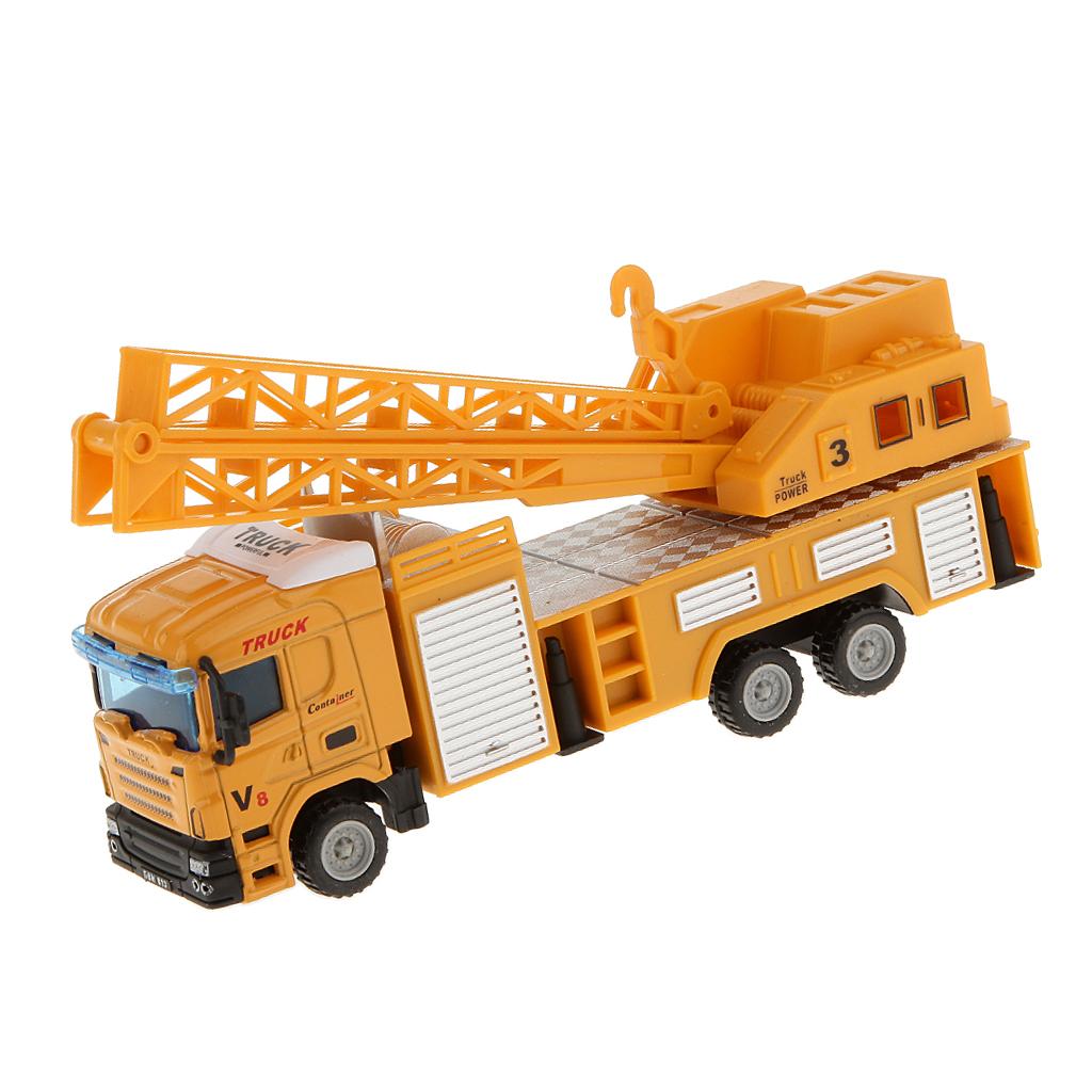 1: 64 Diecast Kỹ Thuật Xây Dựng Xe Tải Xe Mô Hình Đồ Chơi Trẻ Em Quà Tặng