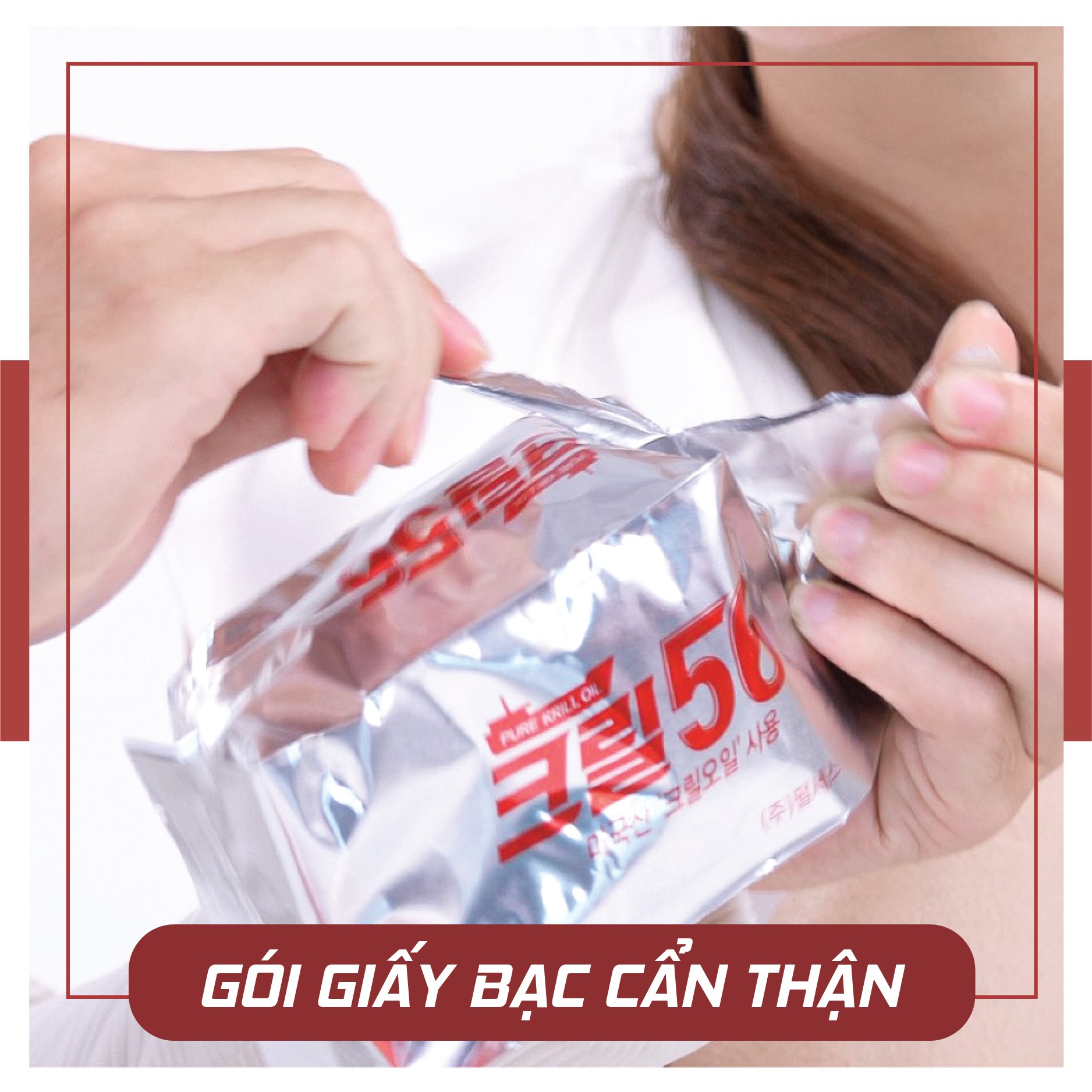 Dầu nhuyễn thể KRILL 56 cao cấp - Red Omega 3 công nghệ mới - liệu trình 2 tháng/ 2 hộp