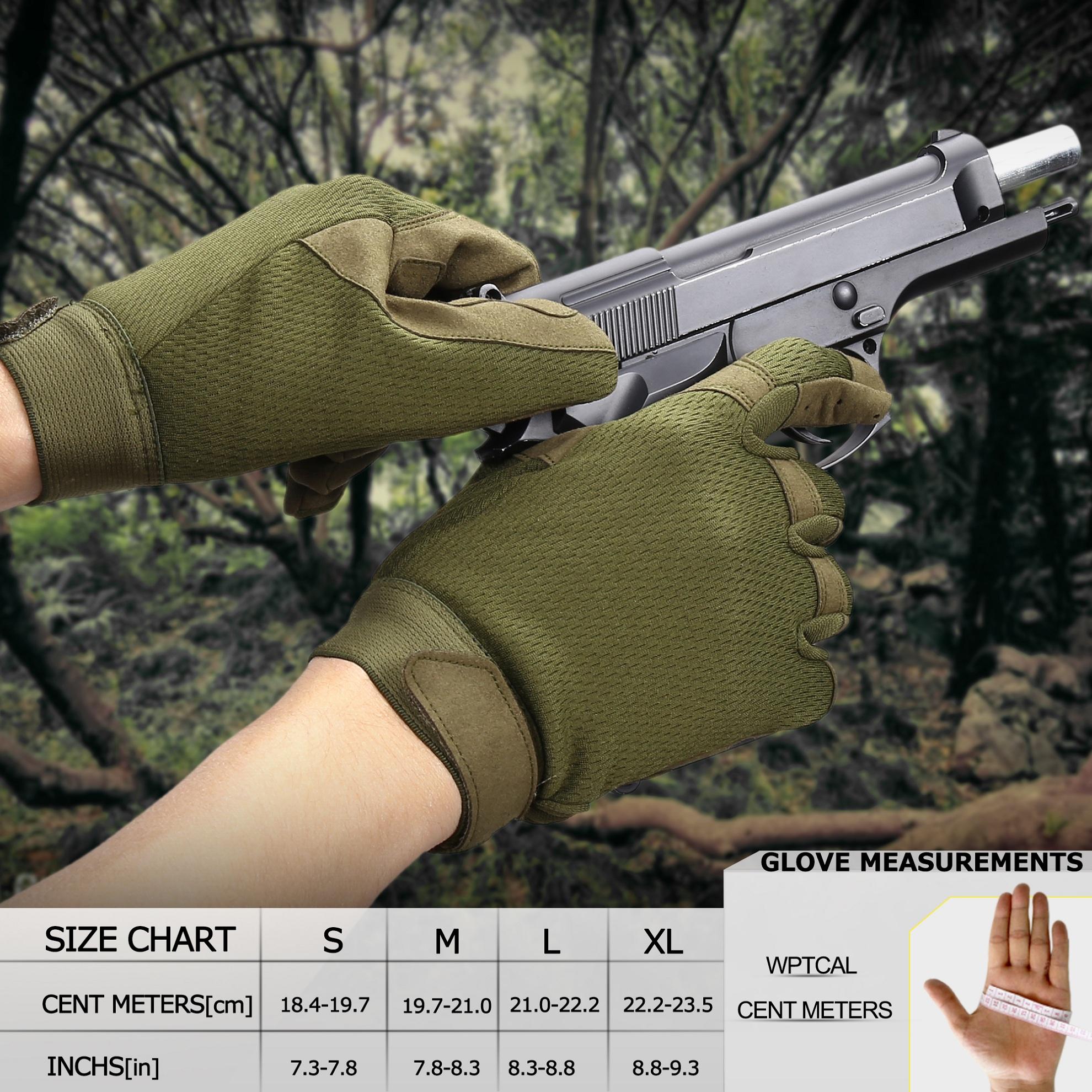 Multicam Ngoài Trời Găng Tay Chiến Thuật Quân Đội Quân Xe Đạp Airsoft Bộ Leo Núi Chụp Bóng Sơn Cam Phối Thể Thao Full Ngón Tay