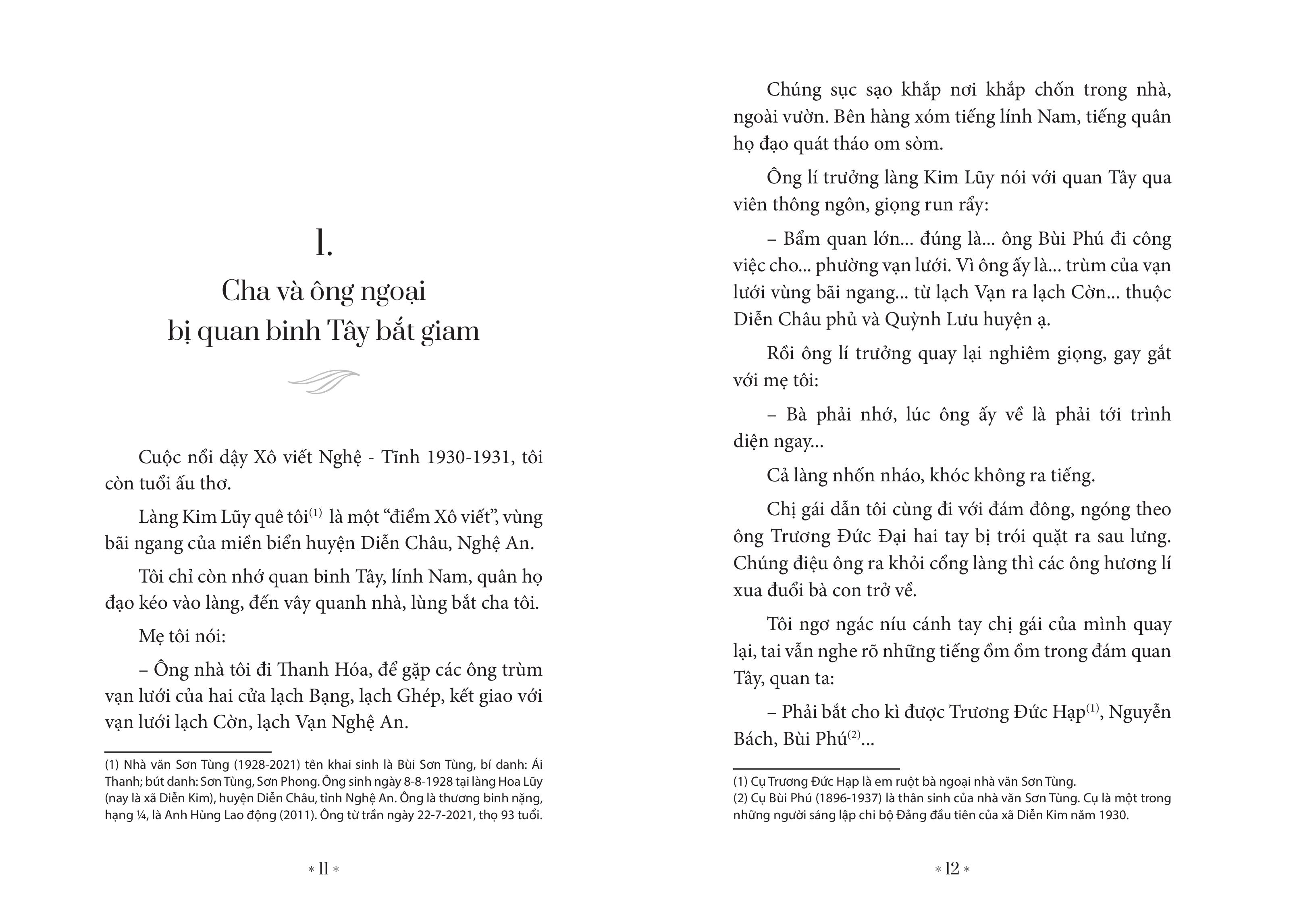 Nhà Văn Sơn Tùng - Những Kí Ức Sáng Trong