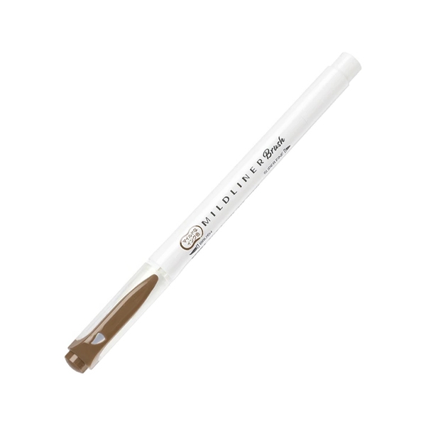 Viết Cọ Nhật Mildliner - Zebra WFT8-ME - Màu Nâu