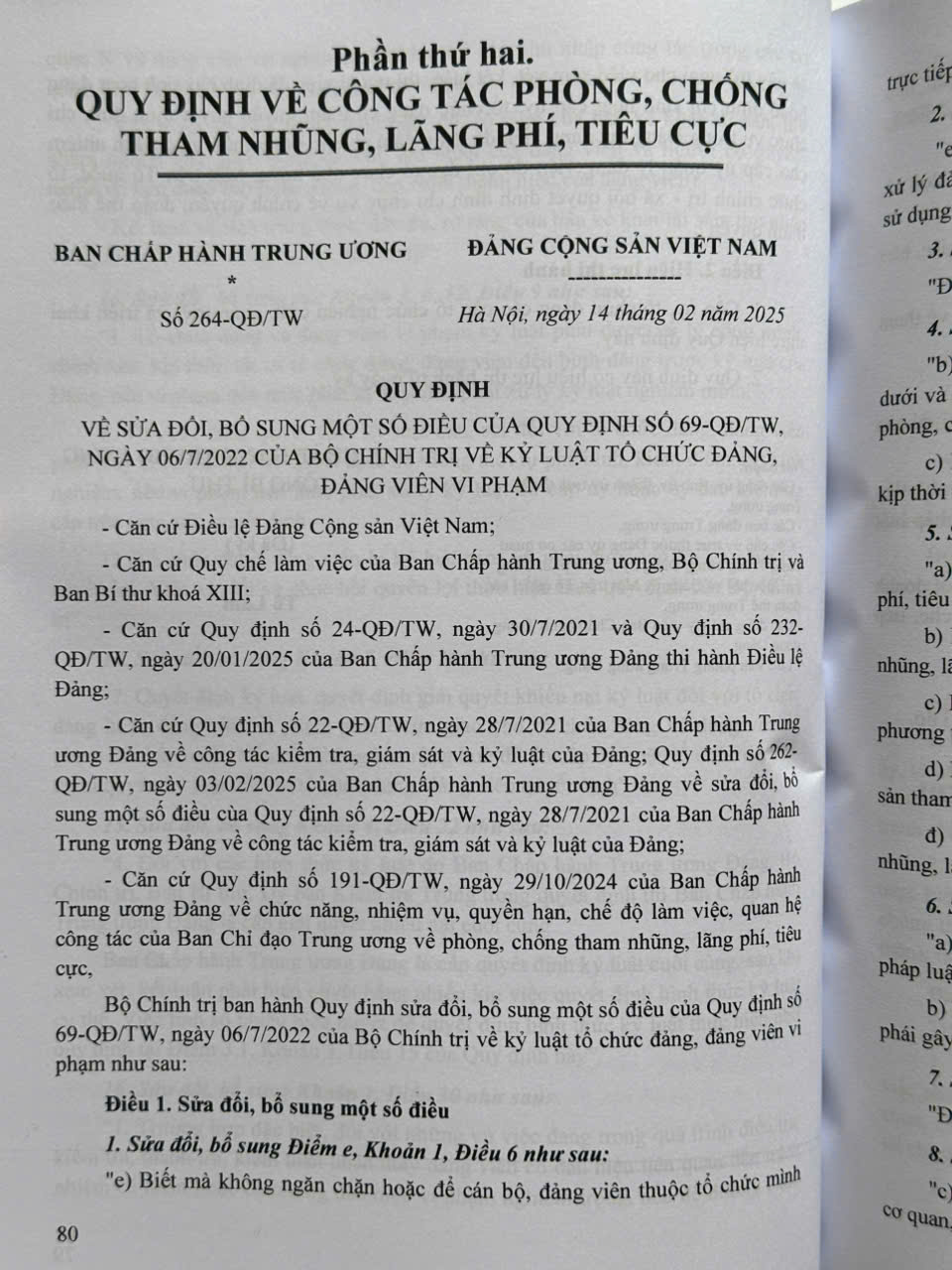 Sách Hướng dẫn thực hiện Công Tác Kiểm Tra, Giám Sát và Kỷ Luật Của Đảng đối với Các Tổ Chức Đảng và Đảng Viên (V2566T)