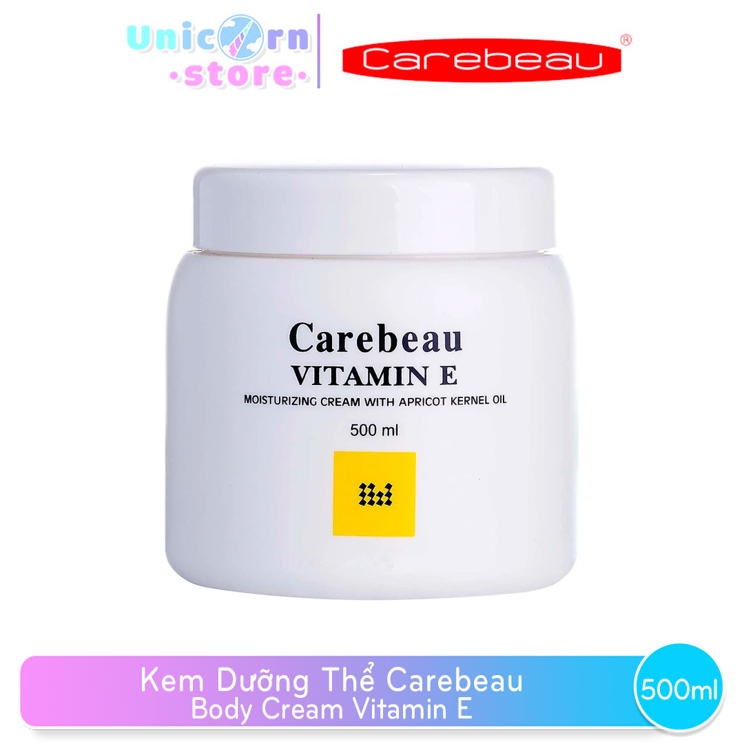 Kem Dưỡng Thể Carebeau Body Cream Vitamin E 500ml