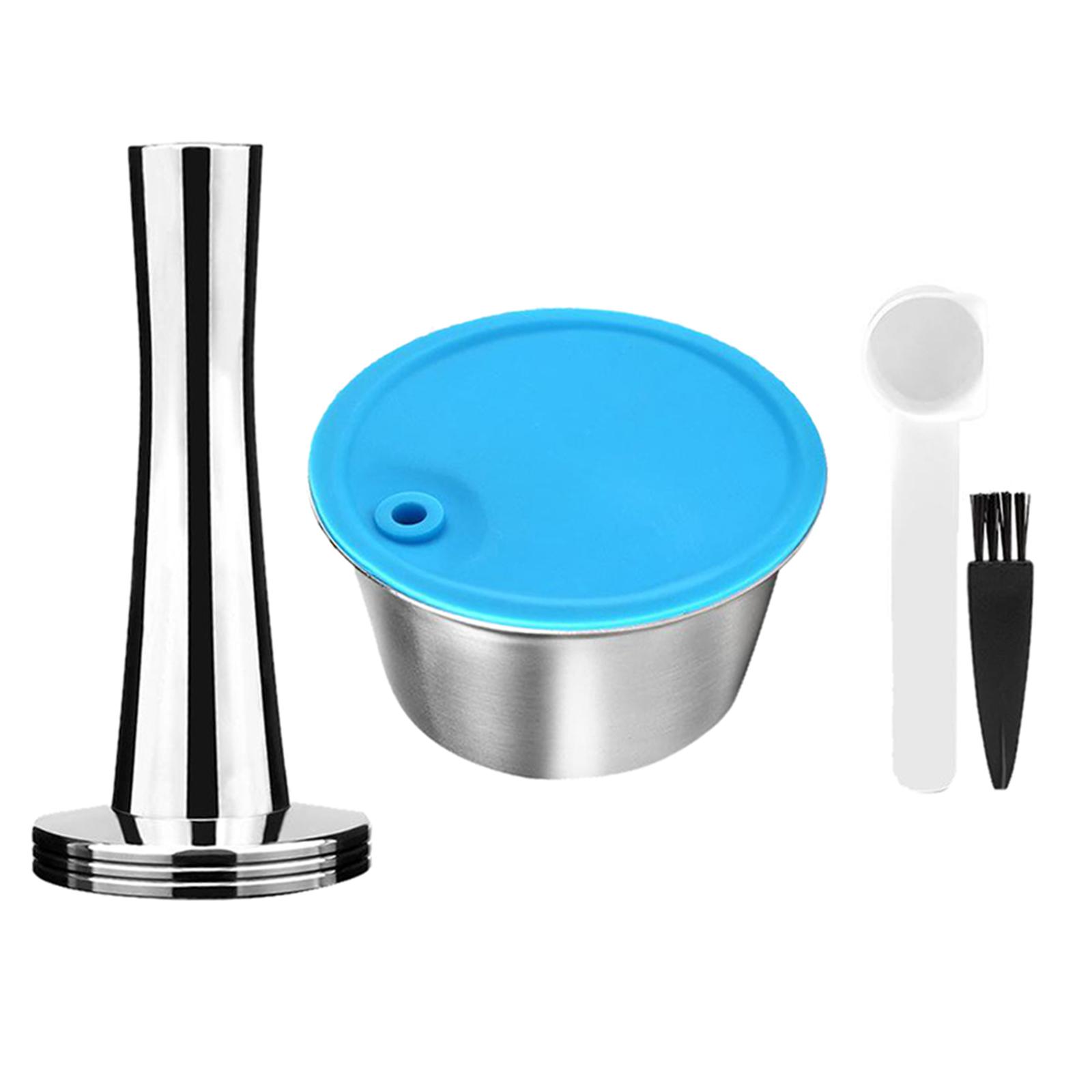 Reusable Coffee Capsules, Stainless Steel Refillable Pods Holder Filter Compatible with Dolce Gusto