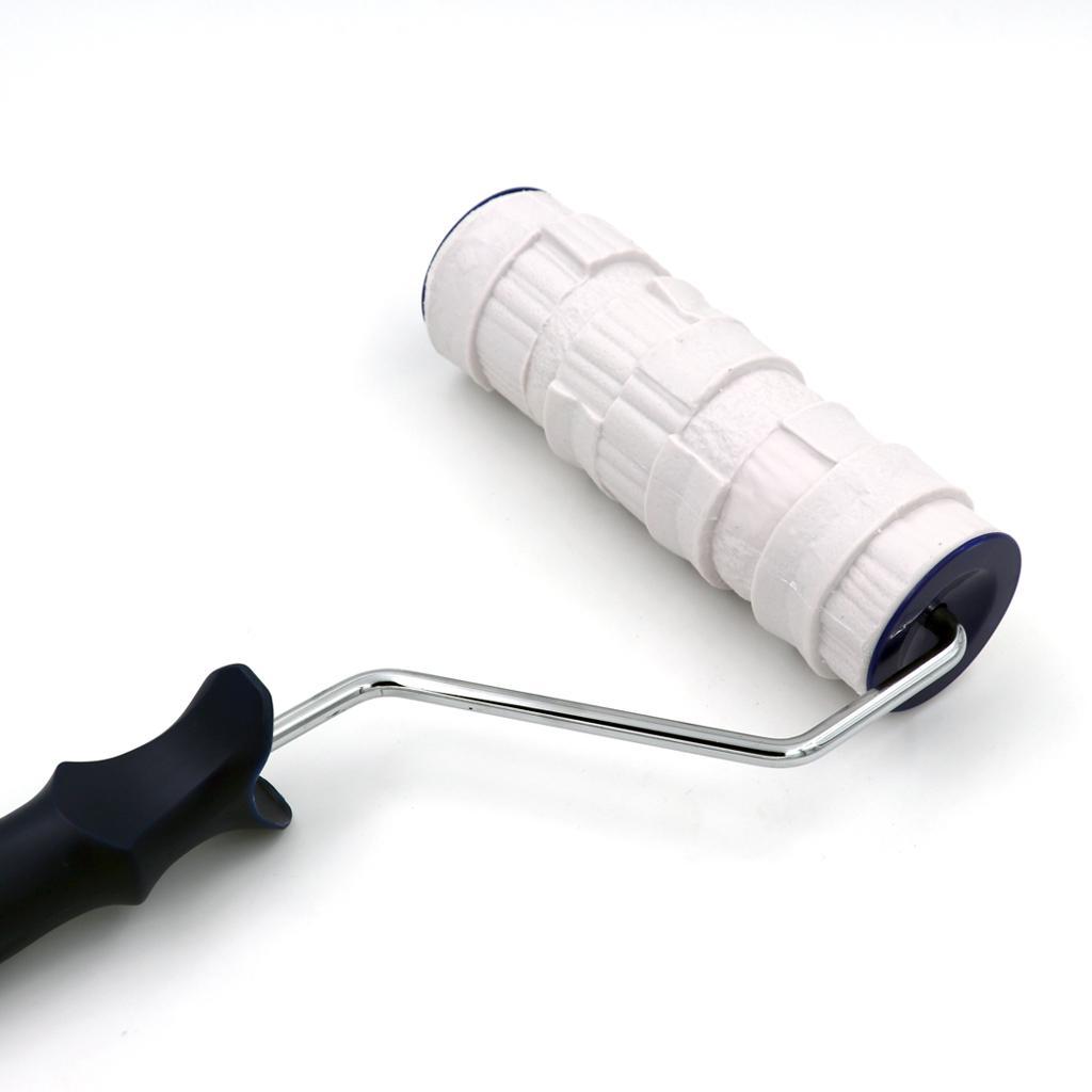 Decorative Rubber Roller For Wall Paint Roller, 8 ", With