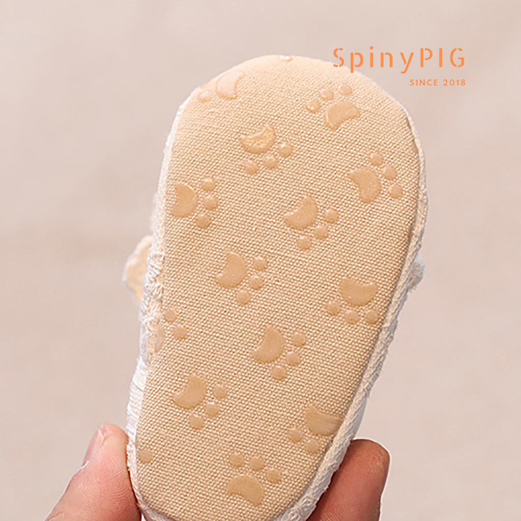 Giày búp bê cho bé gái 0-2 tuổi cotton đế chống trơn trượt cho bé tập đi cực xinh