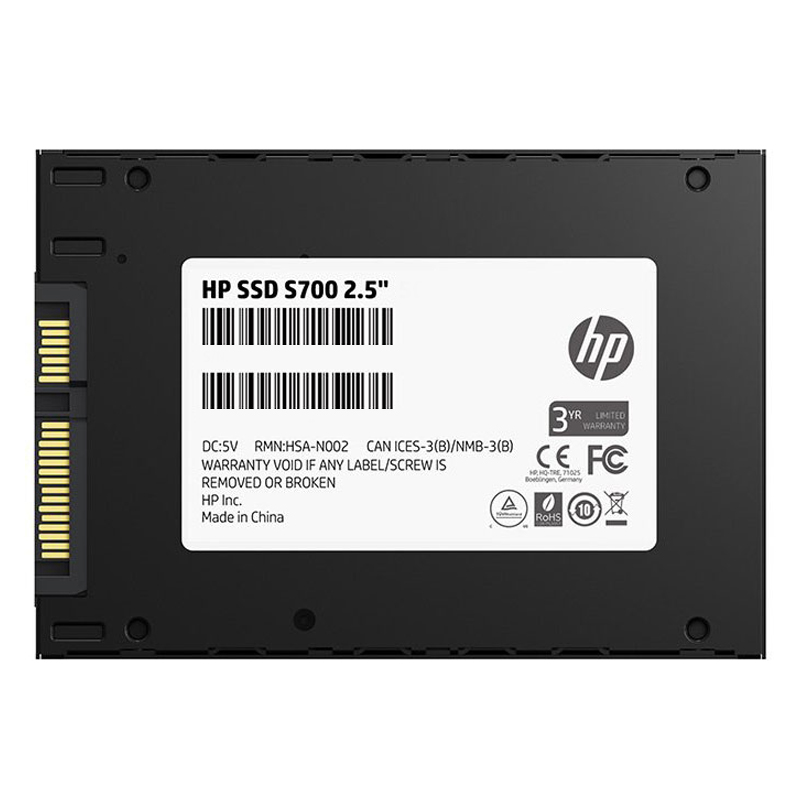 Ổ Cứng SSD HP S700 120GB - Hàng Chính Hãng