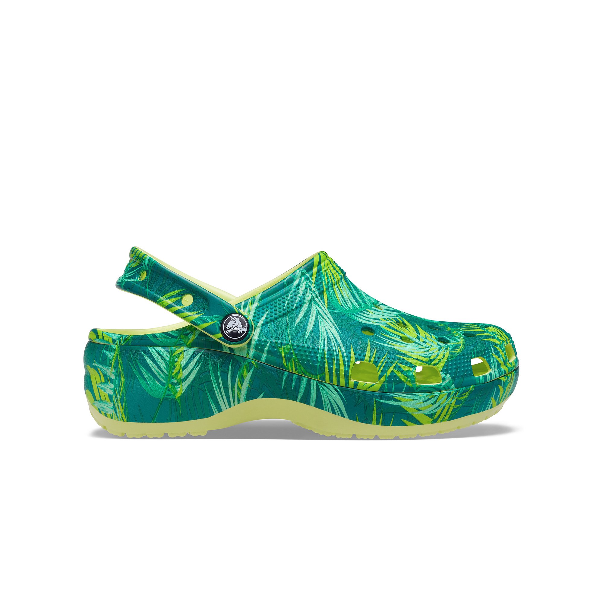 Giày lười nữ Crocs Tropical Platform Classic 207177-90H