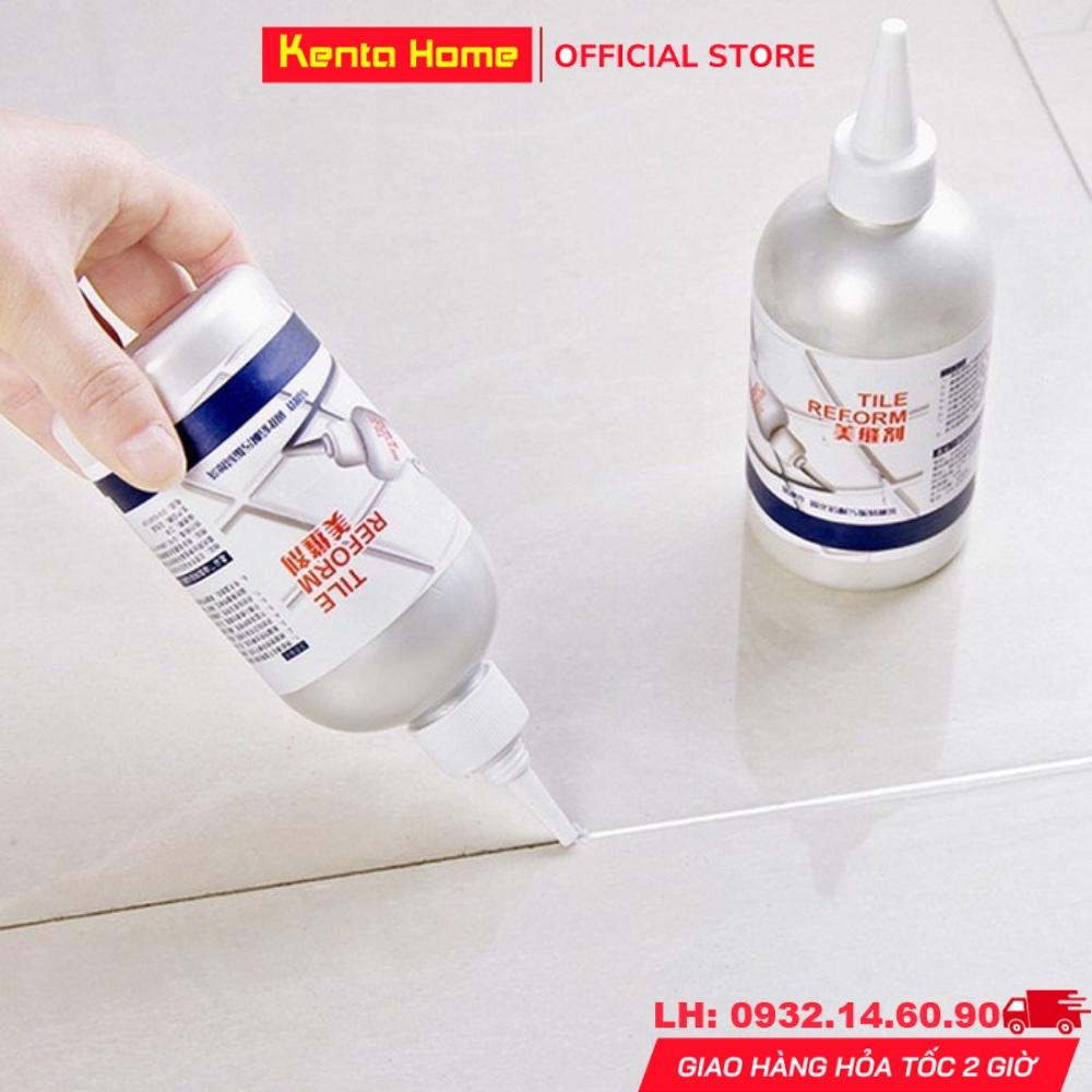 Sơn kẻ chỉ gạch cao cấp 280ml - Keo chà ron sứ làm mới mạch gạch sàn nền nhà tắm, tường, bồn rửa chén, bồn cầu hiệu quả