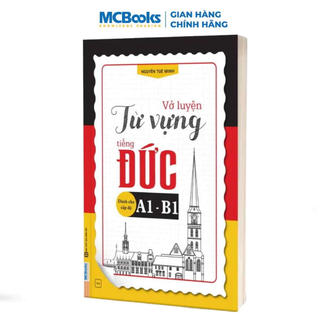 Sách - Vở luyện từ vựng tiếng Đức dành cho cấp độ A1 - B1