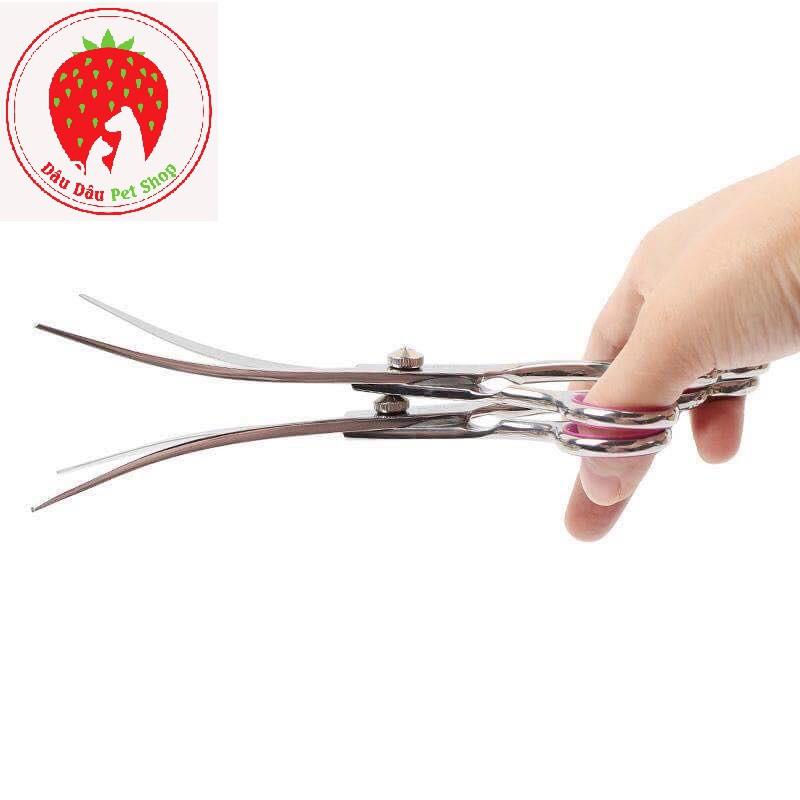 Kéo cong cắt tỉa lông cho thú cưng