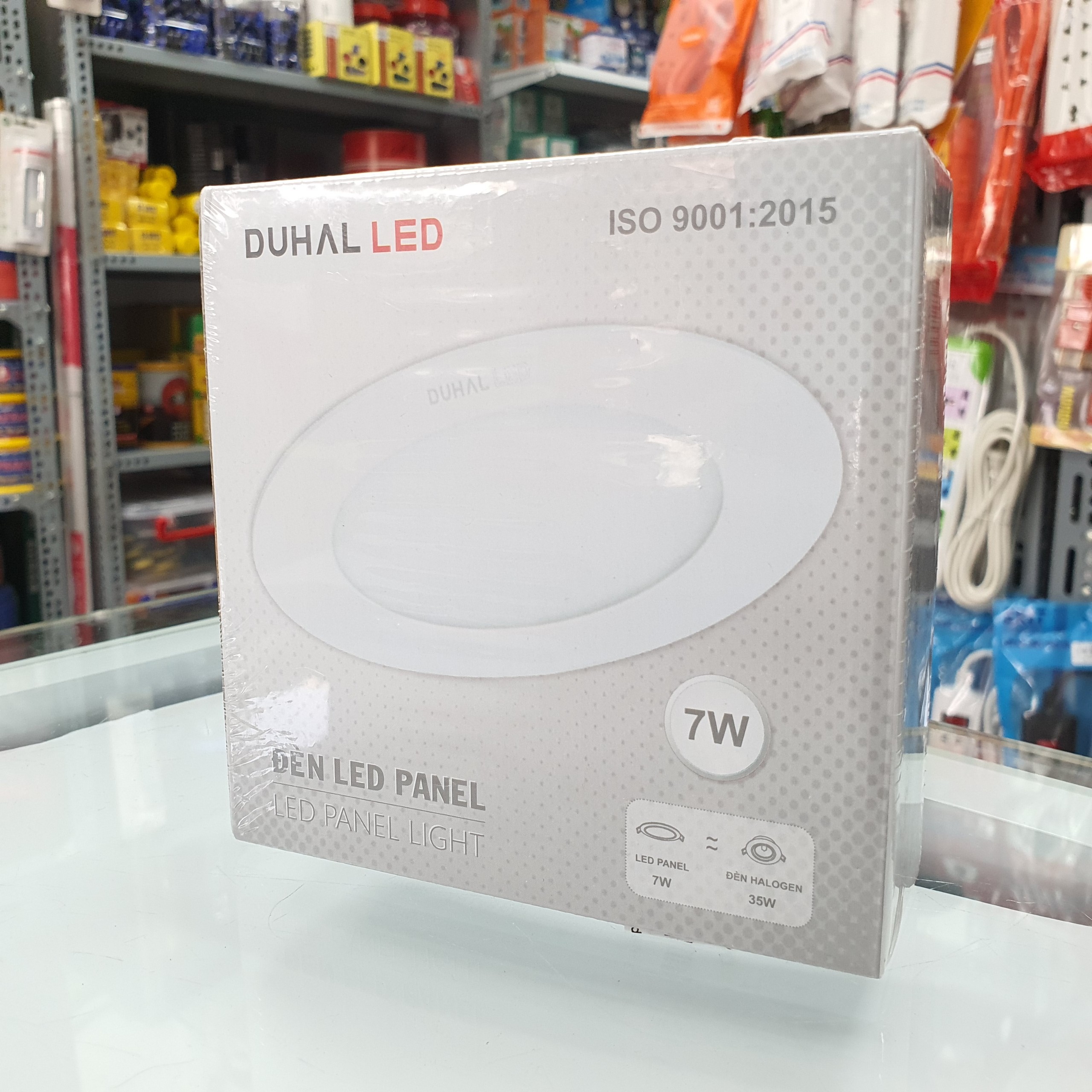 Đèn led âm trần tròn 7W 9W sáng trắng Duhal