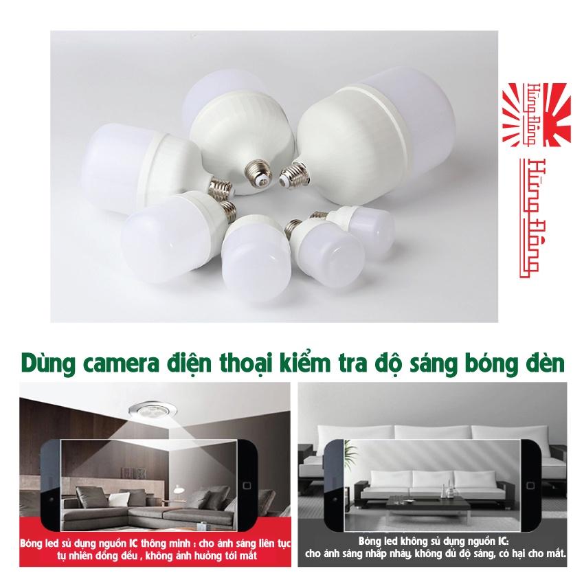 Bóng đèn led công nghệ mới siêu sáng Hừng Đông công suất 5W,10W,15W, 20W, 30W, 40W tiết kiệm điện