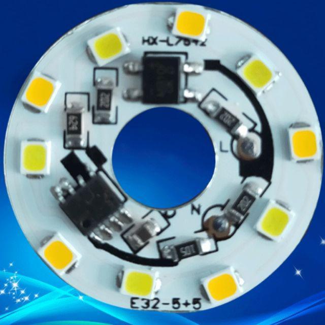 VỈ LED TRÒN 3 CHẾ ĐỘ SÁNG 3W ĐẾN 16W NGUỒN AC 220V