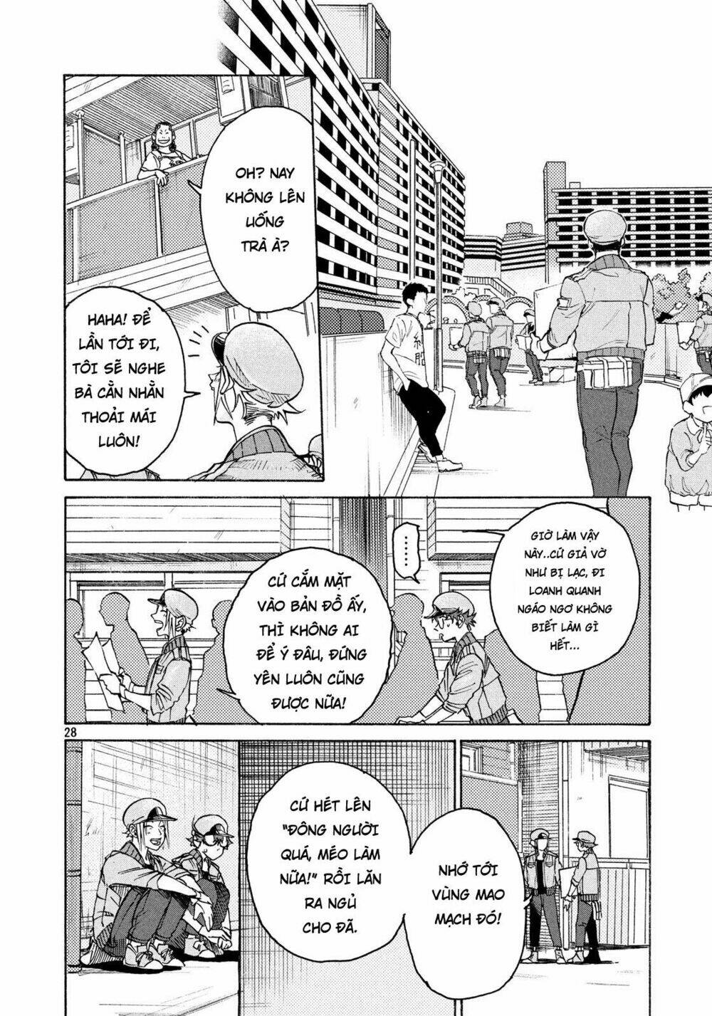 biệt đội tế bào black - hataraku saibou black chapter 6 28