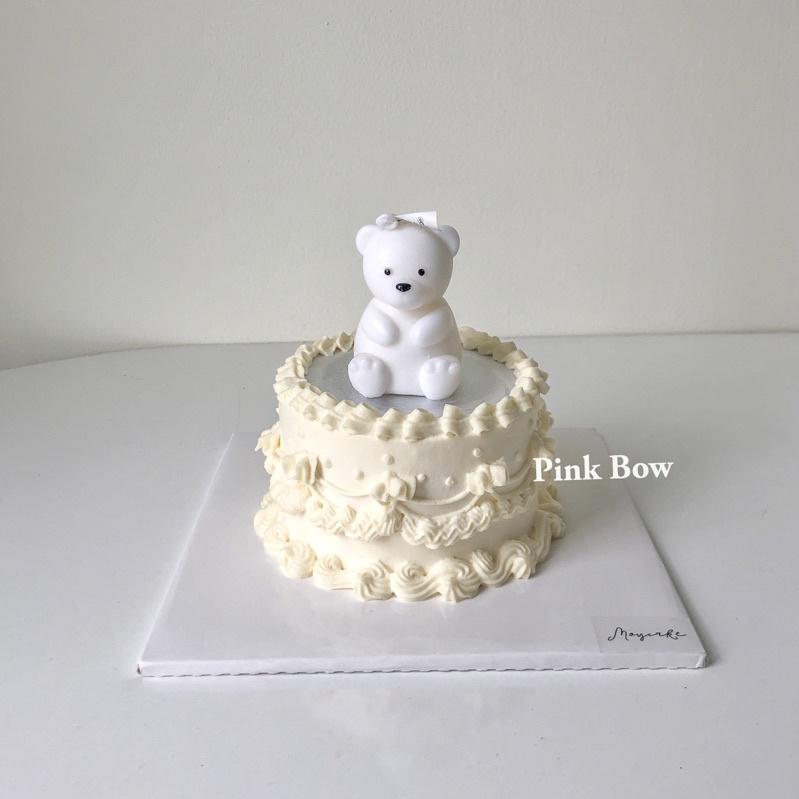 Nến thơm Mini phòng tinh dầu thư giãn hình con Gấu | Bông hoa HỒNG, DAISY, TULIP, CAMELLIA, ROSE mini 3-5-7-8cm đủ màu