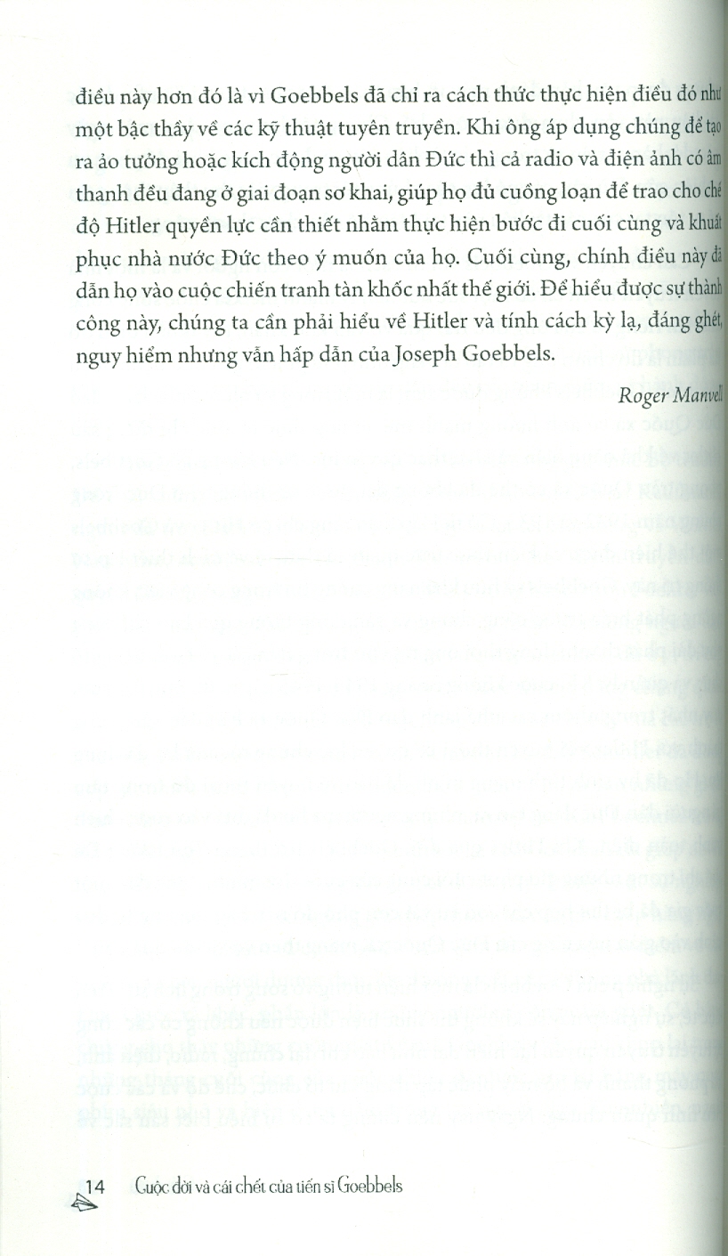 Cuộc Đời Và Cái Chết Của Tiến Sĩ Goebbels