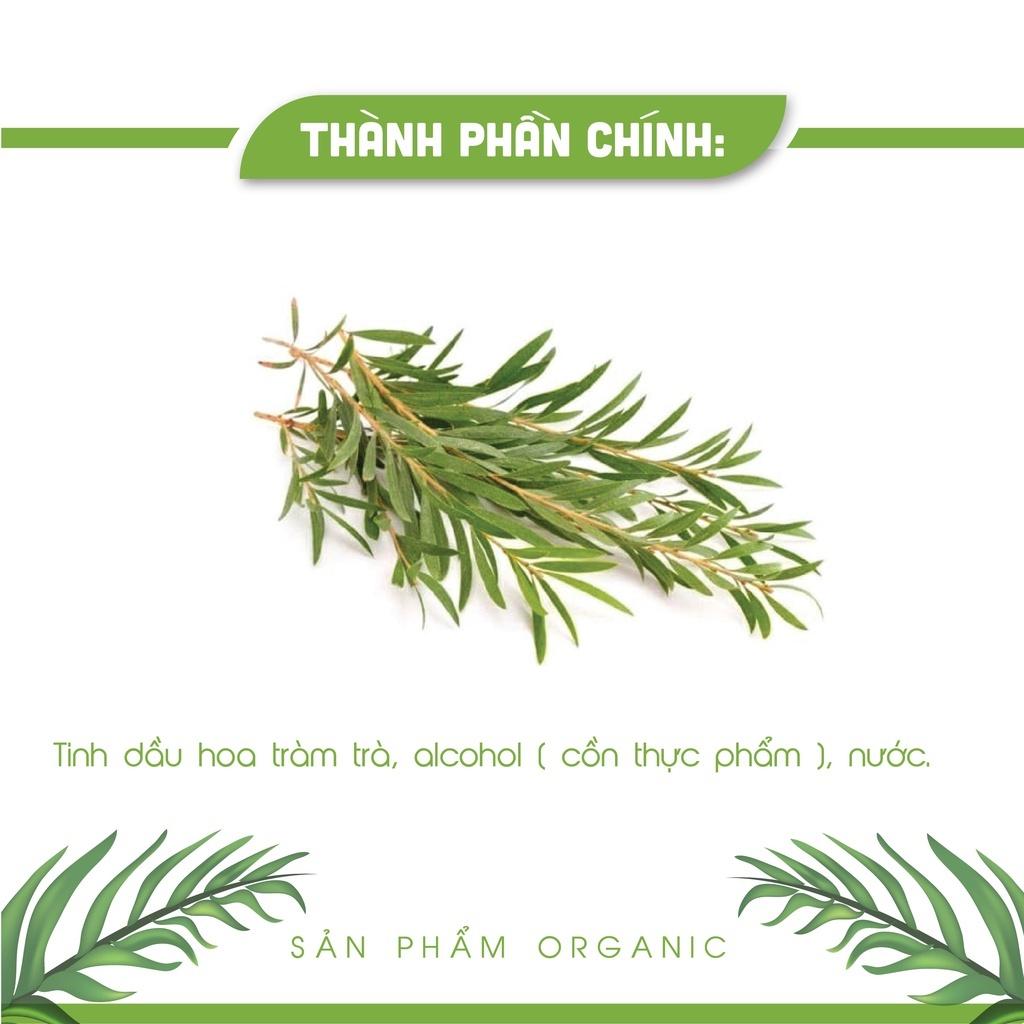 Xịt Phòng Tinh Dầu Tràm Trà 250ml Xịt Thơm Phòng AN AN khử mùi đuổi côn trùng an toàn cho cả mẹ bầu và trẻ nhỏ