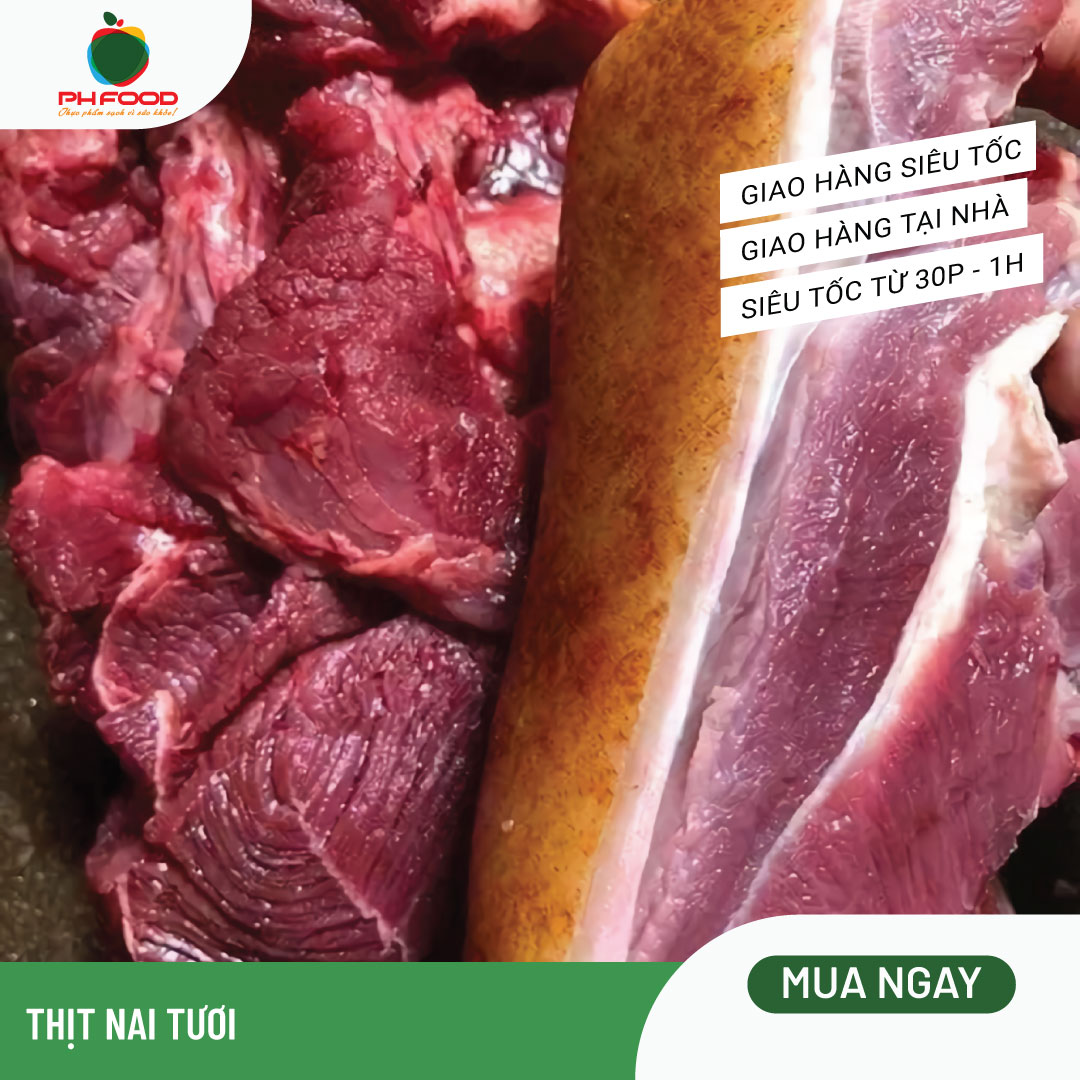 - Thịt Nai Tươi - 1Kg