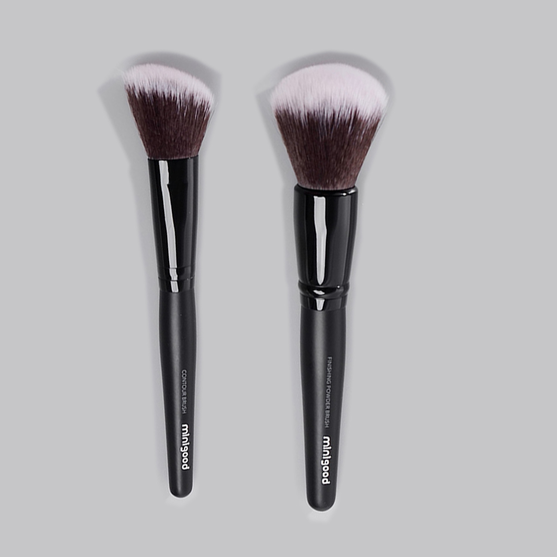 Bộ 2 cây cọ phủ phấn bột và cọ tạo khối cao cấp  HIGH QUALITY BLUSH BRUSH Minigood - DMCTB163