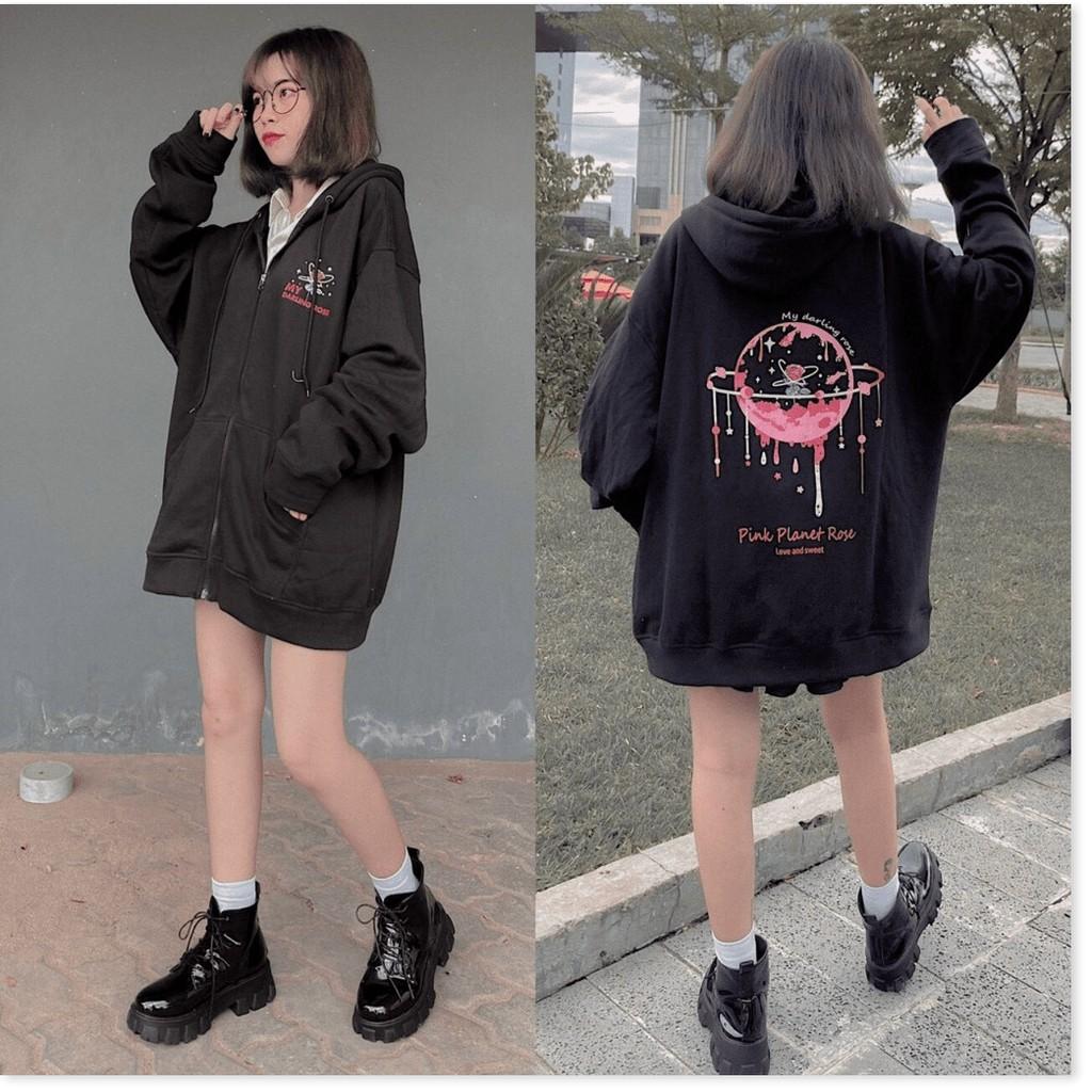 ÁO KHOÁC HOODIES DÂY KÉO