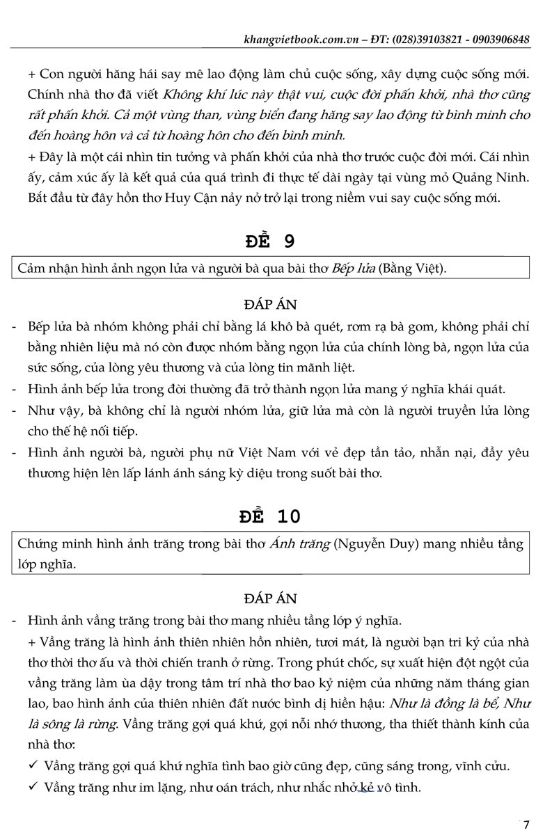 100 Đề Kiểm Tra Ngữ Văn 9 - KV