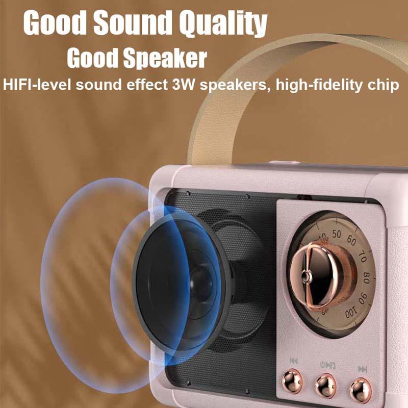 Retro Hifi Stereo Bluetooth v5 Color: Green