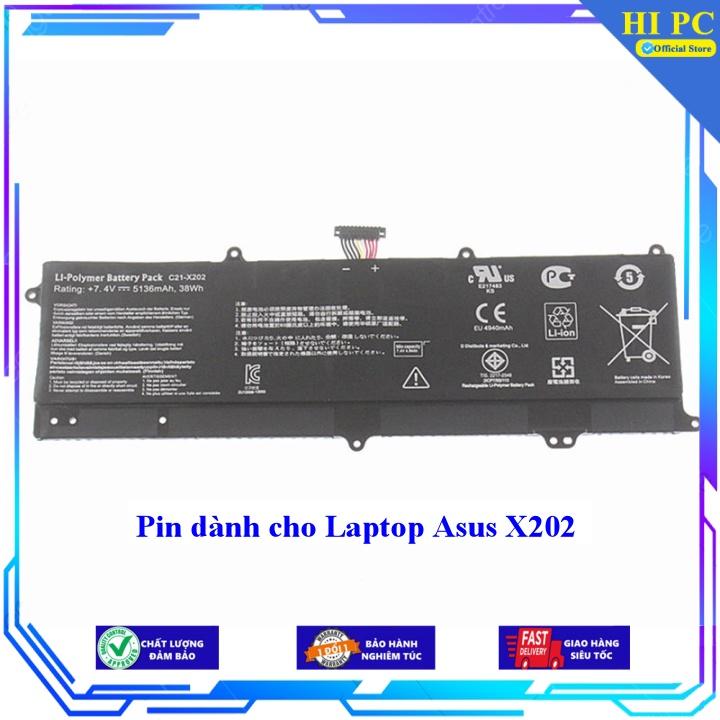 Pin dành cho Laptop Asus X202 - Hàng Nhập Khẩu