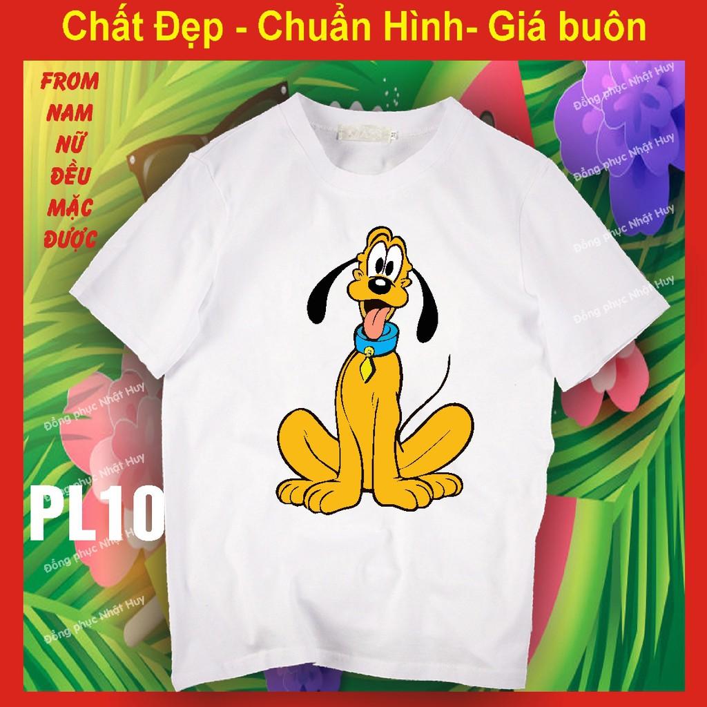 Áo thun pug dog pluto PL6, phông , bao đổi trả
