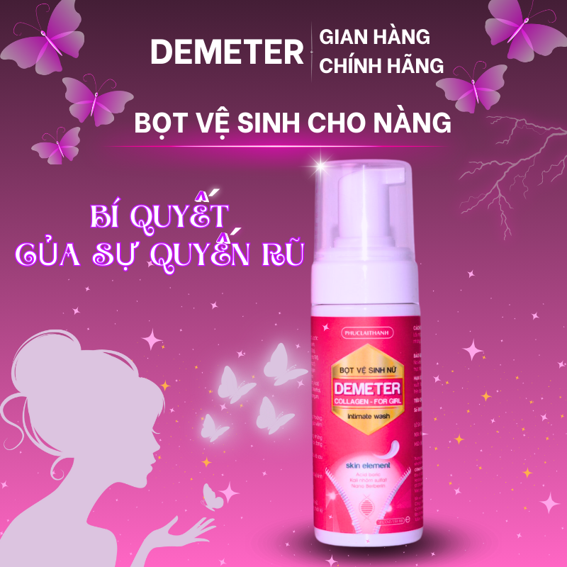 Dung dịch vệ sinh nữ tạo bọt Demeter