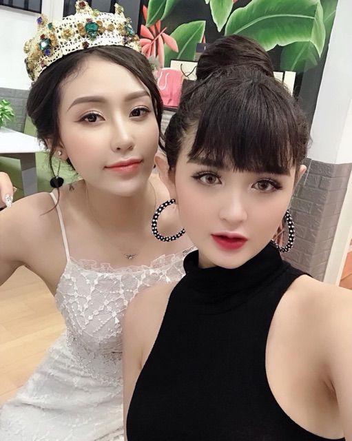 Tóc giả mái ️️ ️️ mái ngố dày