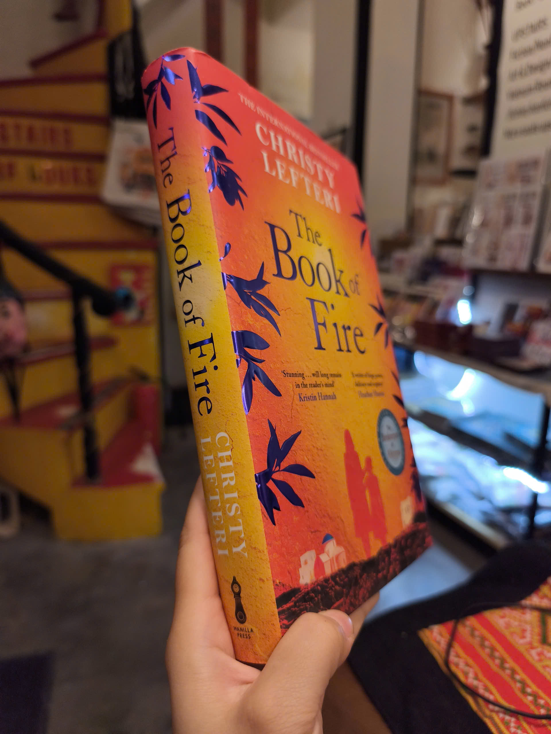 Sách - The Book of Fire by Christy Lefteri - Fiction Historical /Fiction in English