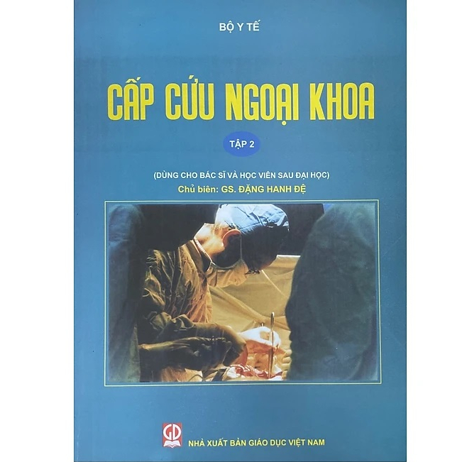 Sách - Cấp Cứu Ngoại Khoa - Tập 2 (Dùng Cho Bác Sĩ Và Học Viên Sau Đại Học) (DN)