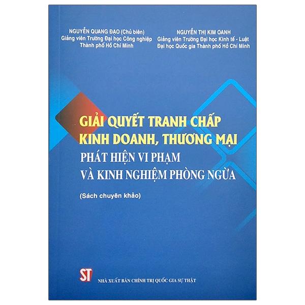 Giải Quyết Tranh Chấp Kinh Doanh, Thương Mại - Phát Hiện Vi Phạm Và Kinh Nghiệm Phòng Ngừa