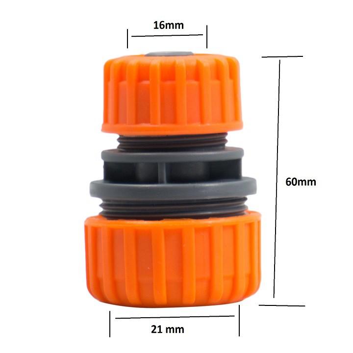ĐẦU NỐI ỐNG 21mm-16mm MÀU CAM- 520