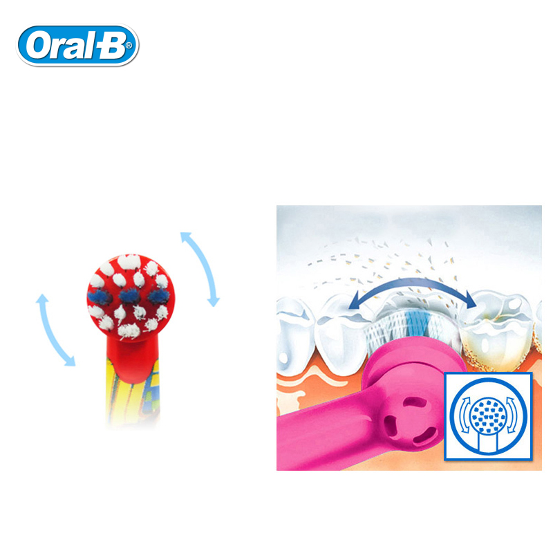 Bàn chải đánh răng điện trẻ em Oral B DB4510K