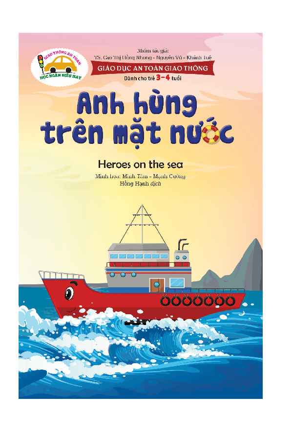 Combo sách Giáo dục an toàn giao thông dành cho trẻ 3-4 tuổi