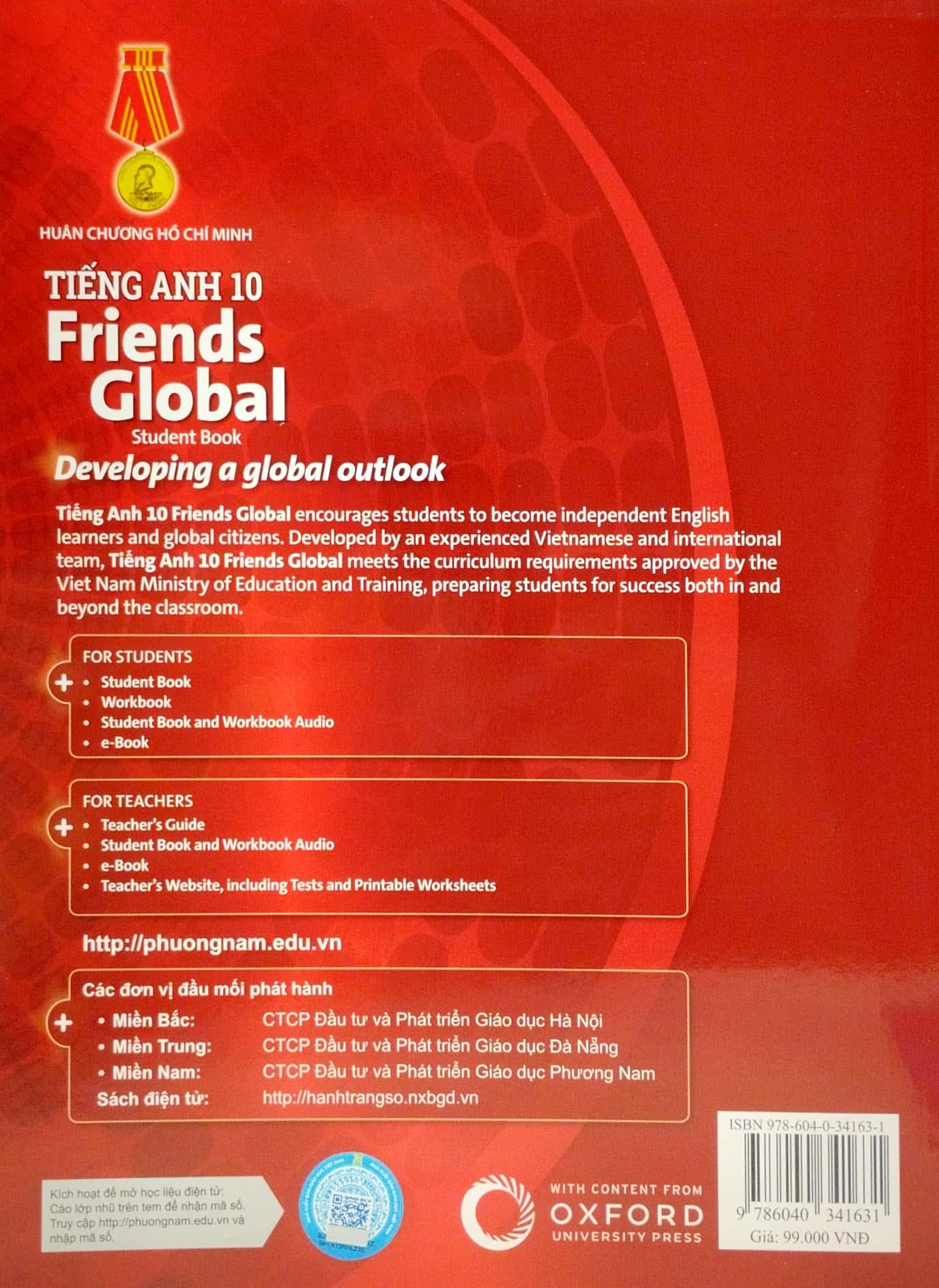 Tiếng Anh 10 Friends Global - Student Book (2023)