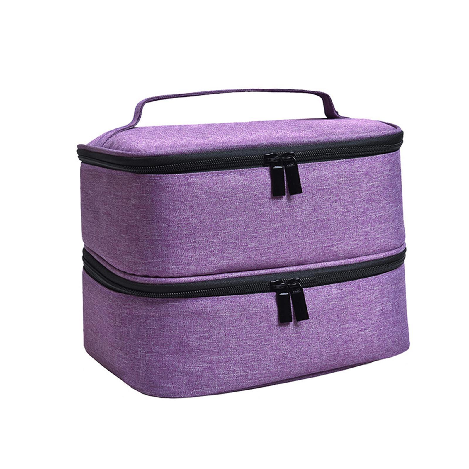 Nail Storage Bag Handbag Convenient for Manicure Accessories Carrying Case Cosmetic Bag