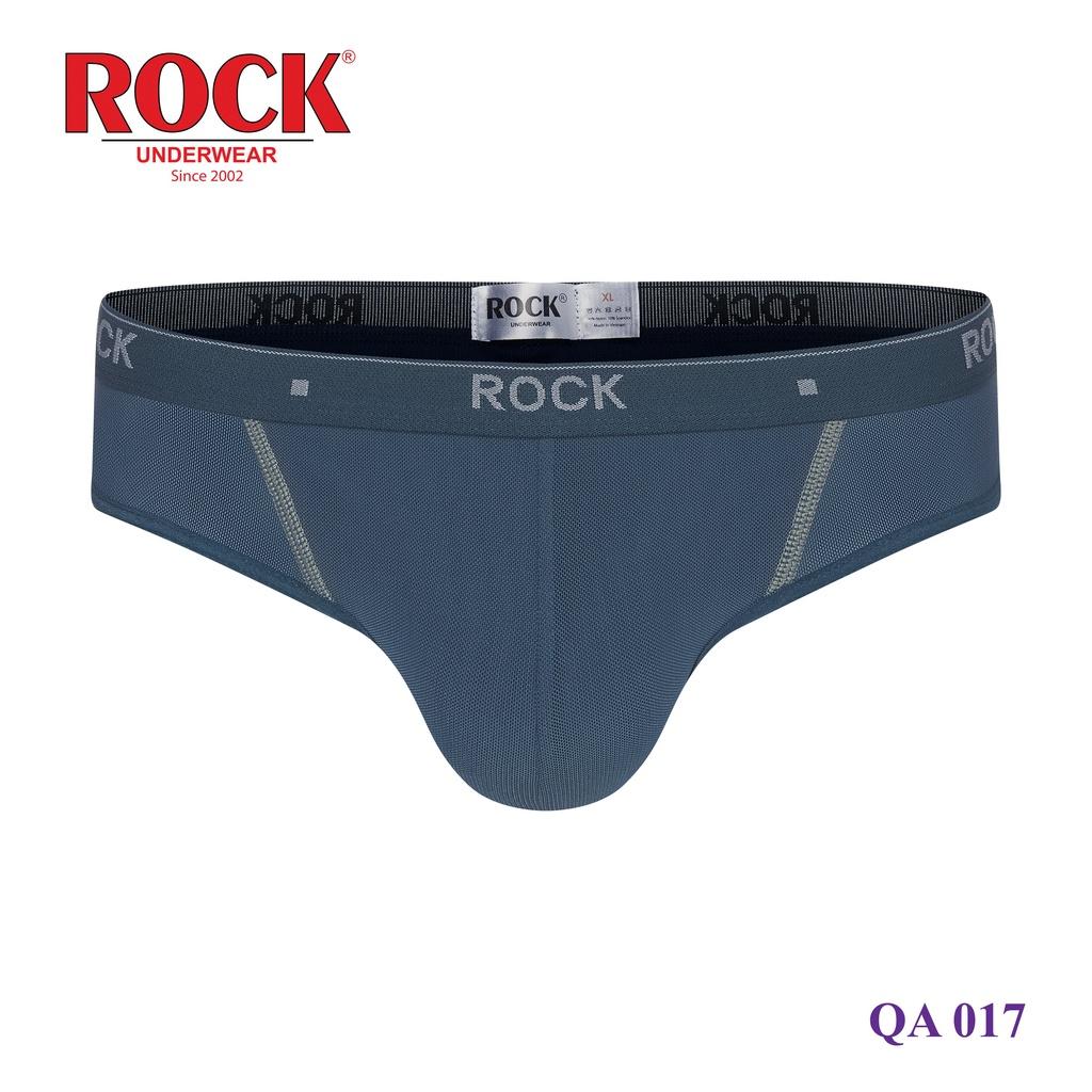 Quần lót nam cao cấp phối lưới độc quyền cá tính ROCK 017 cotton 4 chiều thấm hút tốt, thoáng mát, thoải mái, không cấn