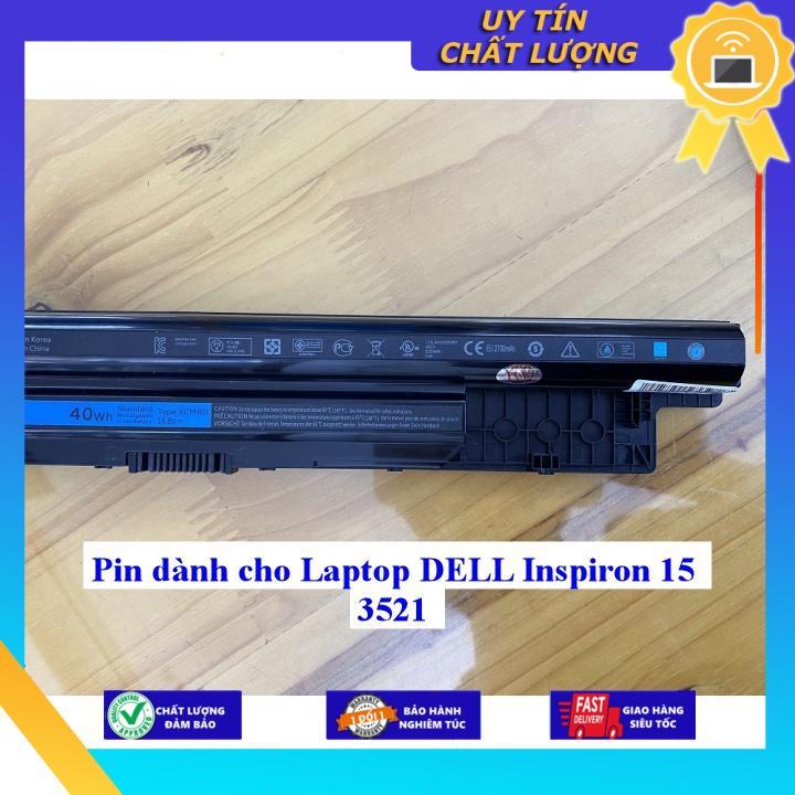 Pin dùng cho Laptop DELL Inspiron 15 3521 - Hàng Nhập Khẩu  MIBAT983